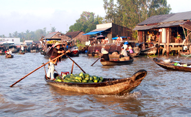 Chợ nổi cái răng