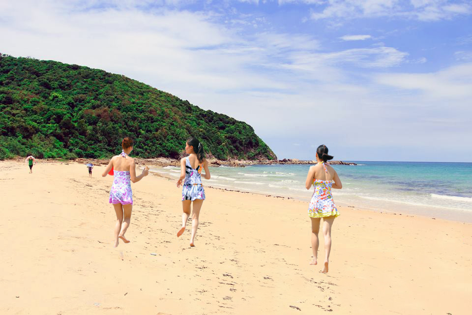 Du lịch bằng xe máy đến biển Cô Tô