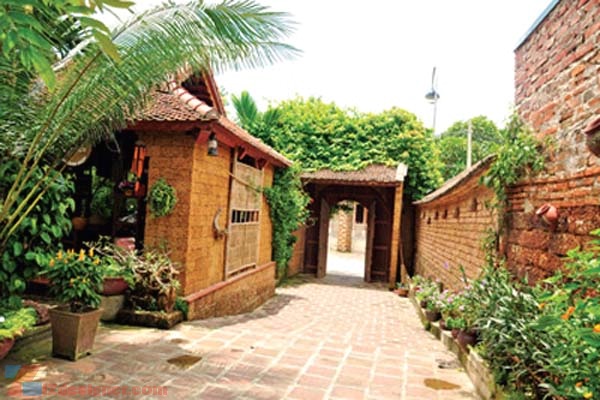 Kiến trúc độc đáo của làng cổ Đường Lâm